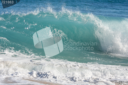 Image of Dramatic Shorebreak Wave