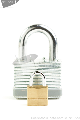 Image of Pair of Padlocks