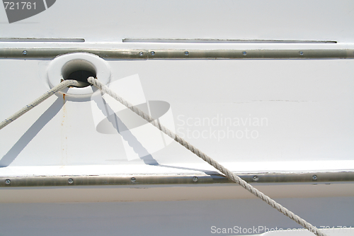 Image of Abstract Boat Detail