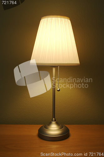 Image of Lamp and Table
