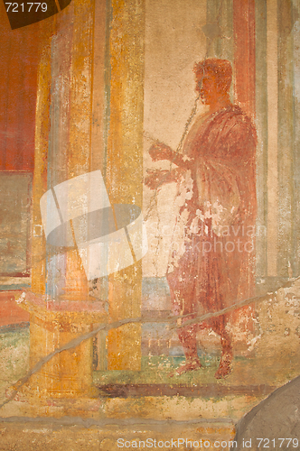 Image of Fresco Ruins of Pompeii