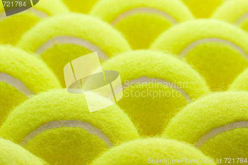 Image of Group of Tennis Balls