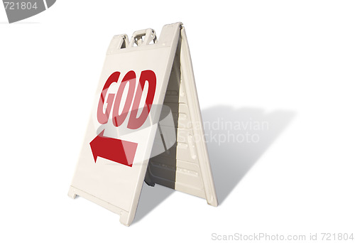 Image of God Tent Sign
