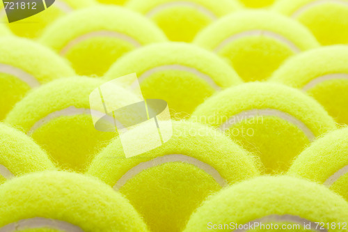 Image of Group of Tennis Balls