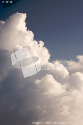 Image of White Cumulus Clouds