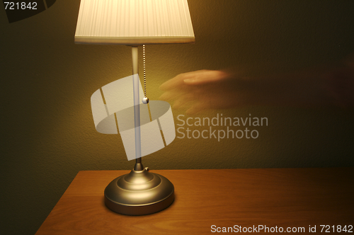 Image of Lamp and Table