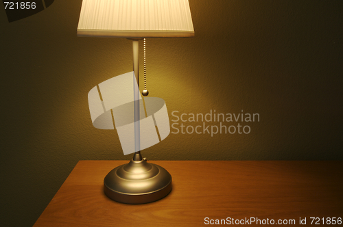 Image of Lamp and Table