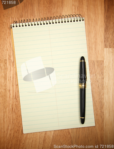 Image of Pad of Paper & Pen