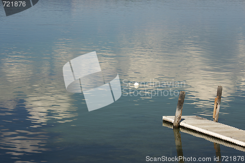 Image of Tranquil Morning Lake Scene