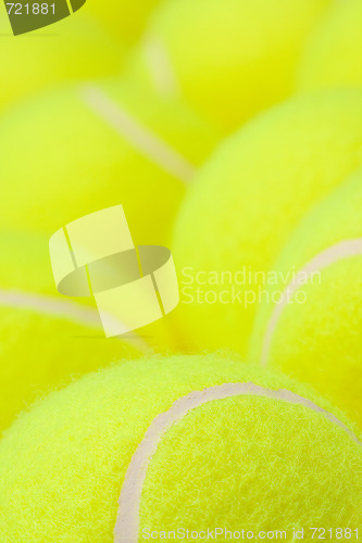 Image of Group of Tennis Balls