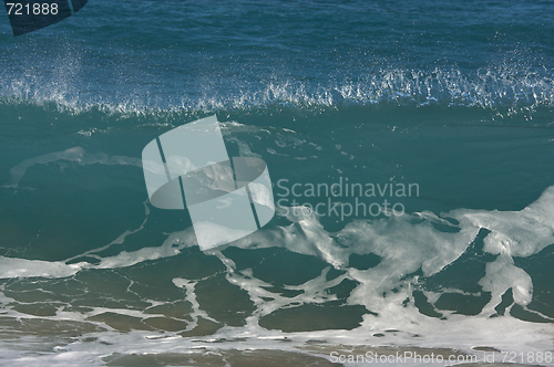 Image of Dramatic Shorebreak Wave