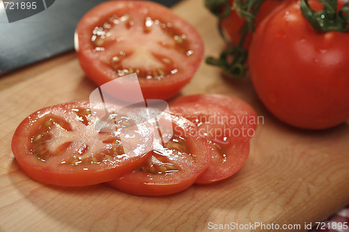 Image of Fresh Cut Tomato