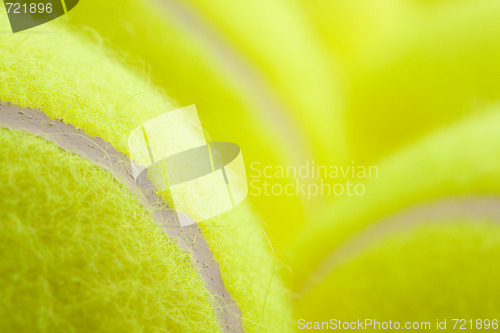 Image of Group of Tennis Balls