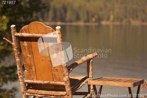 Image of Tranquil Morning Lake Scene