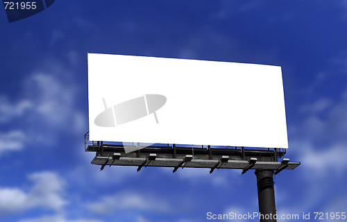 Image of Blank billboard 