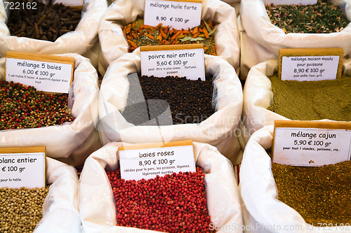 Image of Different spices