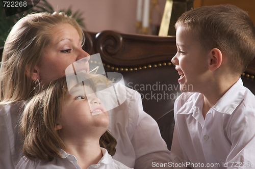 Image of Mother and Children