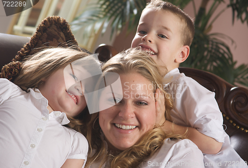 Image of Mother and Children