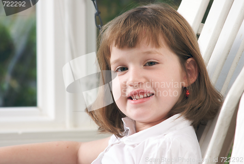 Image of Adorable Girl Poses