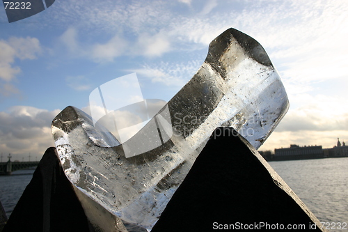 Image of ice block melt