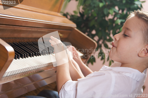 Image of Children Playing the Piano