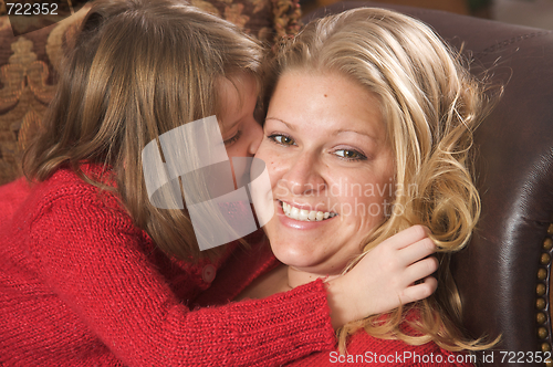 Image of Young Mother and Daughter