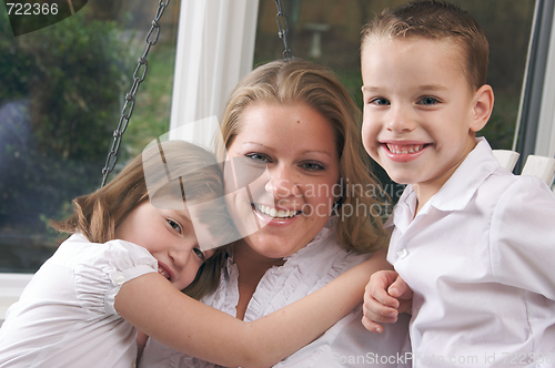 Image of Mother and Children
