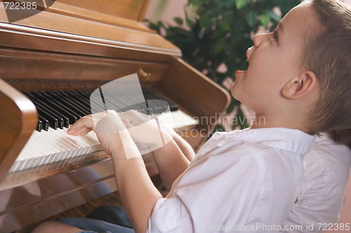 Image of Children Playing the Piano