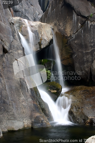 Image of Brideveil Falls in Yosemite National Park