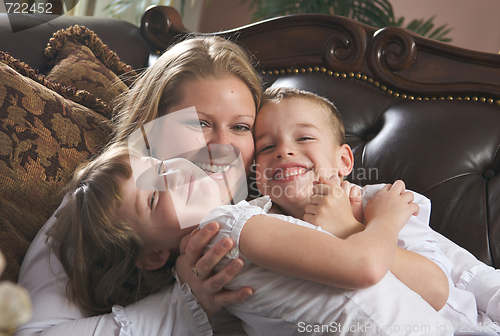 Image of Mother and Children