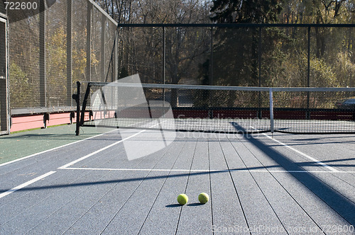 Image of platform tennis court