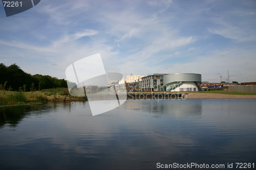 Image of university lake