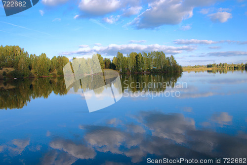 Image of Heavens in water
