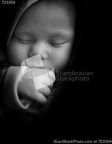 Image of sleeping baby