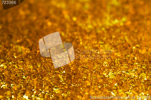 Image of gold crystals