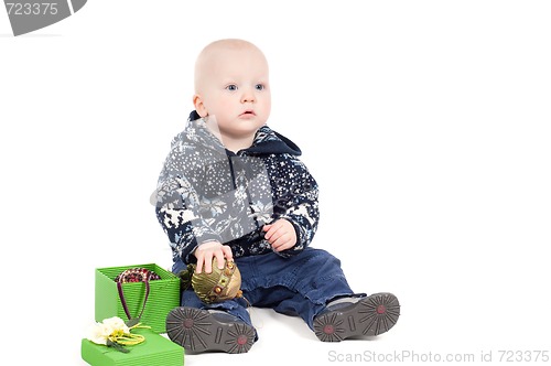 Image of Christmas baby