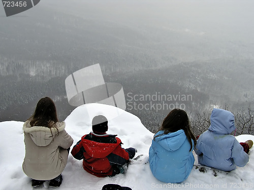 Image of Kids In Snow