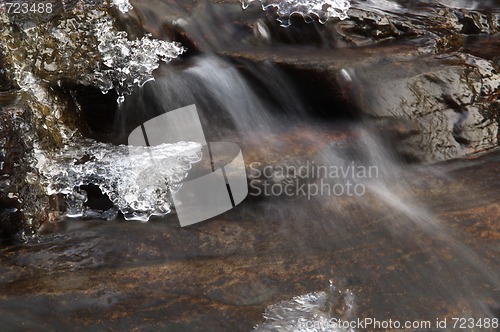 Image of Small waterfall