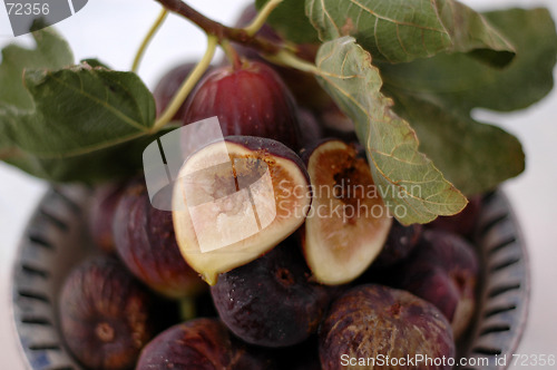 Image of Figs In A Bowl