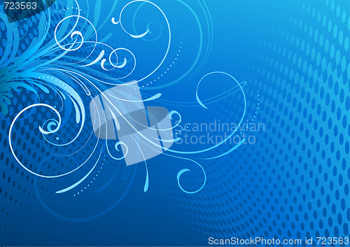 Image of  Floral Decorative background