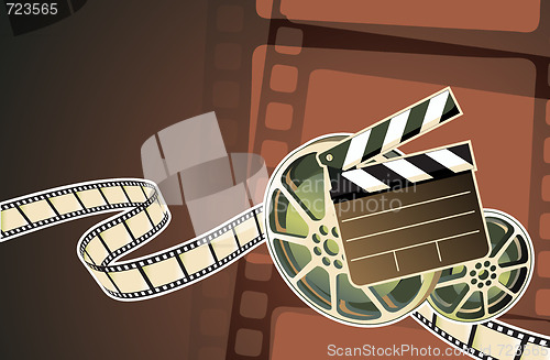 Image of cinema abstract background