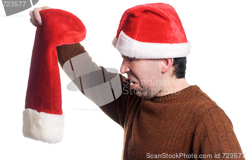 Image of Empty Christmas Stocking