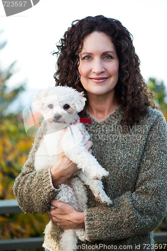 Image of Happy mature woman