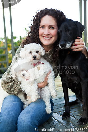 Image of Happy mature woman