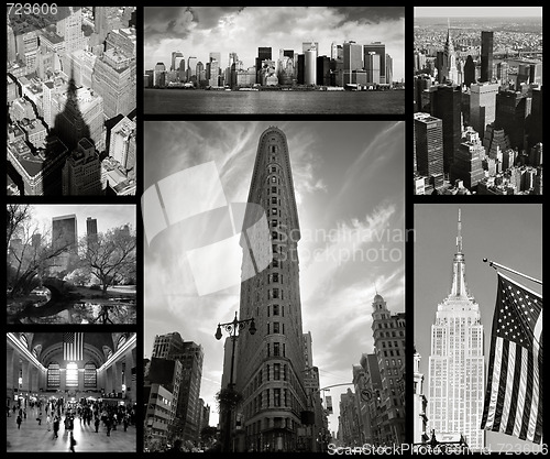 Image of Collage of New York city 