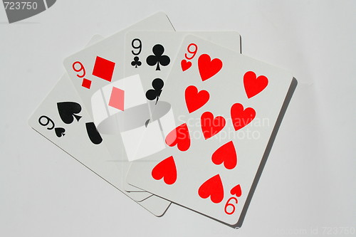 Image of Group of Playing Cards