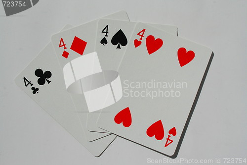 Image of Group of Playing Cards