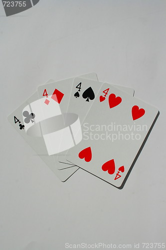 Image of Group of Playing Cards