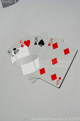 Image of Group of Playing Cards