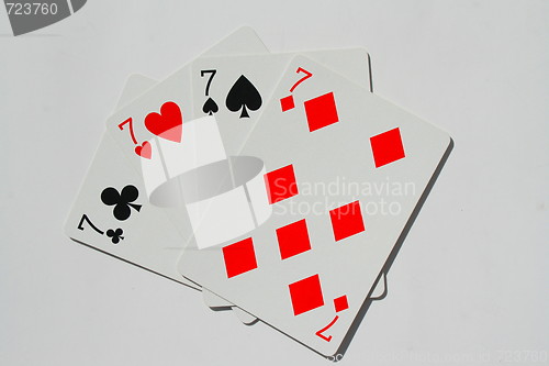 Image of Group of Playing Cards